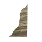 Zakończenie prawe do listwy PCV 52mm DĄB RUSTYKALNY