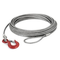 20m ZAWIESIE LINOWE 10mm Z HAKIEM 2t