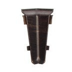 Narożnik wewnętrzny do listwy PCV 70mm WENGE