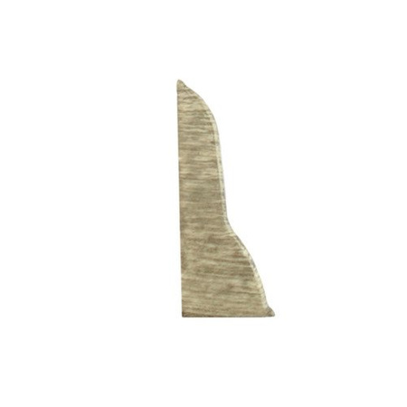 Zakończenie lewe do listwy PCV 62mm DĄB SPINEL