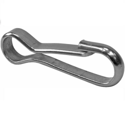 Sprężyna Spinacz NIERDZEWNY Do Łańcucha 50mm