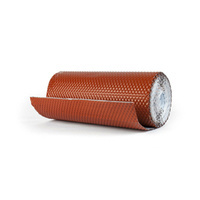 Taśma KOMINOWA 3D Opierzeniowa Aluminiowa Ryflowana CEGŁA