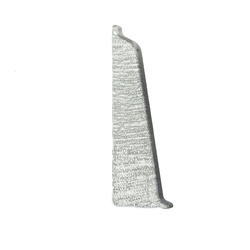 Zakończenie lewe do listwy PCV 70mm INOX