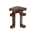 Narożnik wewnętrzny listwy dywanowej CIEMNY BRĄZ