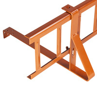 Płotek Śniegowy Przeciwśniegowy System Śniegowy Barierka 150cm 1,5m Wysokość 15cm 150mm CEGLANY