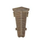 Narożnik wewnętrzny do listwy PCV 70mm DRZEWO SANDAŁOWE