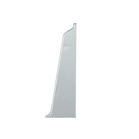 Zakończenie prawe do listwy PCV 70mm ALUMINIUM