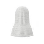 Narożnik zewnętrzny do listwy PCV 62mm JESION SZARY