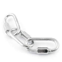 Ogniwo SKRĘCANE Łącznik Łańcucha Ocynk Ocynkowany 12mm