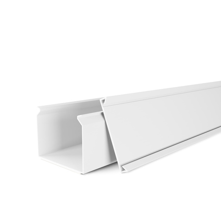 Kanał kablowy Listwa PCV 16x16mm korytko kablowe Białe samoprzylepne