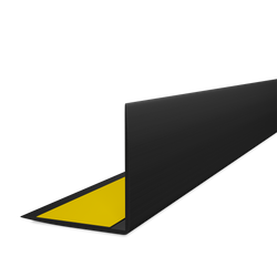 Kątownik PCV Samoprzylepny Zewnętrzny Narożnik 40x40mm CZARNY 2m