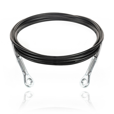 Lina Oko-Oko Linka Stalowa w Oplocie Nylon 5/6,5mm do Wyciągów Atlas Fitness