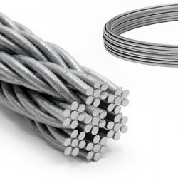 Lina Linka Stalowa Nierdzewna Kwasoodporna 2,5mm 7x7