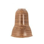 Narożnik zewnętrzny do listwy PCV 62mm DĄB TABAKOWY