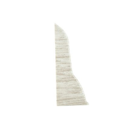 Zakończenie lewe do listwy PCV 62mm KASZTAN GIRONA