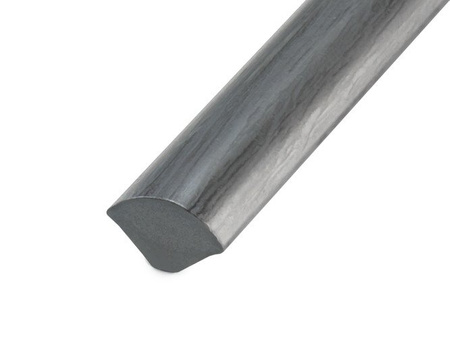 ĆWIERĆWAŁEK Listwa PCV Cokół 13x13mm SZARY 2,5mb