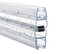 Uszczelka magnetyczna do kabin prysznicowych do szyb 3,5mm - 5mm MODEL 1