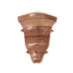 Narożnik wewnętrzny do listwy PCV 52mm MAHOŃ CLASSIC