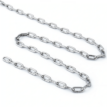 Łańcuch TECHNICZNY DIN 5685 Ocynk OCYNKOWANY 4mm