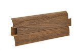 Listwa przypodłogowa podłogowa PCV 62mm PRÓBKA DĄB PALONY