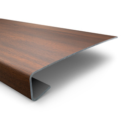 Nakładka Renowacyjna na stary parapet wewnętrzny Orzech Szerokość 38cm