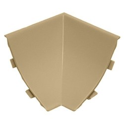 Narożnik wewnętrzny listwy przyblatowej 23mm DĄB SIENA