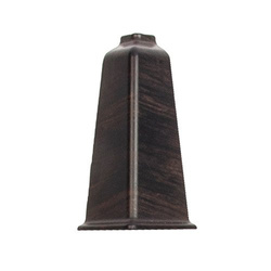 Narożnik zewnętrzny do listwy PCV 70mm WENGE