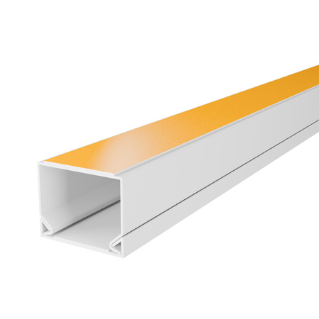 Kanał kablowy Listwa PCV 25x16mm korytko kablowe Białe samoprzylepne