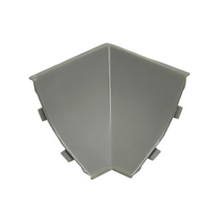 Narożnik wewnętrzny listwy przyblatowej 23mm POPIEL