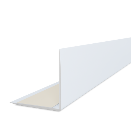 Kątownik PCV Samoprzylepny Zewnętrzny Narożnik 40x40mm BIAŁY 2m