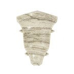 Narożnik wewnętrzny do listwy PCV 52mm SOSNA BIELONA