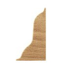 Zakończenie prawe do listwy PCV 52mm BUK NATURALNY