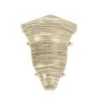 Narożnik wewnętrzny do listwy PCV 52mm TRZCINA JASNA