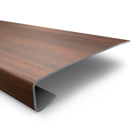 Nakładka Renowacyjna na stary parapet wewnętrzny Orzech Szerokość 38cm