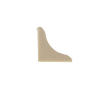 Zakończenie lewe listwy przyblatowej 15mm DĄB SONOMA