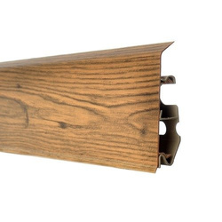 Listwa przypodłogowa podłogowa PCV 70mm PRÓBKA ORZECH BLUES