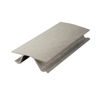 Narożnik do cokołu meblowego kuchennego PCV 100mm INOX