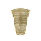 Narożnik wewnętrzny do listwy PCV 62mm DĄB NOSTALGIE