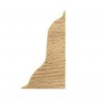 Zakończenie prawe do listwy PCV 52mm BUK