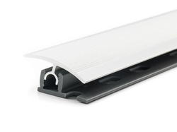 Listwa Progowa Regulowana 34mm Na Wcisk Wciskana SREBRNA 90cm