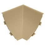 Narożnik wewnętrzny listwy przyblatowej 23mm DĄB SIENA