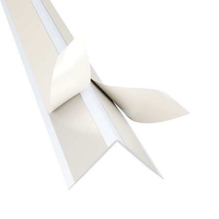 Kątownik PCV Samoprzylepny Wewnętrzny Narożnik 25x25mm BIAŁY 2m