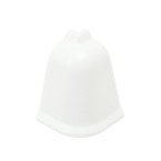 Narożnik zewnętrzny listwy przyblatowej 37mm BIAŁY