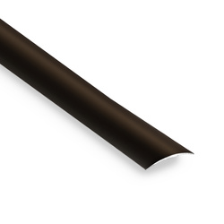 Profil Progowy Owalny Listwa Progowa Owalna 1,80cm BRĄZOWY 50mm WCISKANA