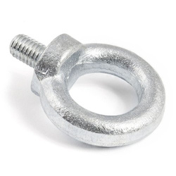 Śruba z UCHEM Oczkowa Gwintowana Ocynk Ocynkowana M18