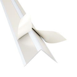 Kątownik PCV Samoprzylepny Wewnętrzny Narożnik 25x25mm BIAŁY 2m