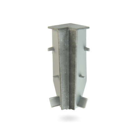 Narożnik wewnętrzny do listwy PCV 60mm KAMIEŃ KORSYKA