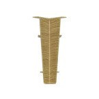 Narożnik wewnętrzny do listwy PCV 75mm DĄB NEVADA