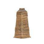 Narożnik zewnętrzny do listwy PCV 70mm ORZECH BLUES