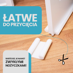 USZCZELKA Piankowa pod Drzwi ANTYPRZECIĄG Szara